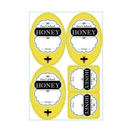 LITTLE GIANT Honey Labels HLABEL